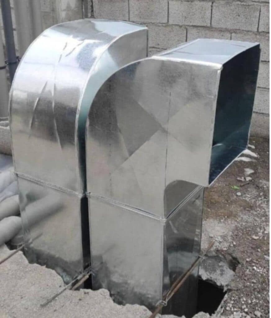 ساخت کانال و دریچه کولر رحمت آبادی در فردیس