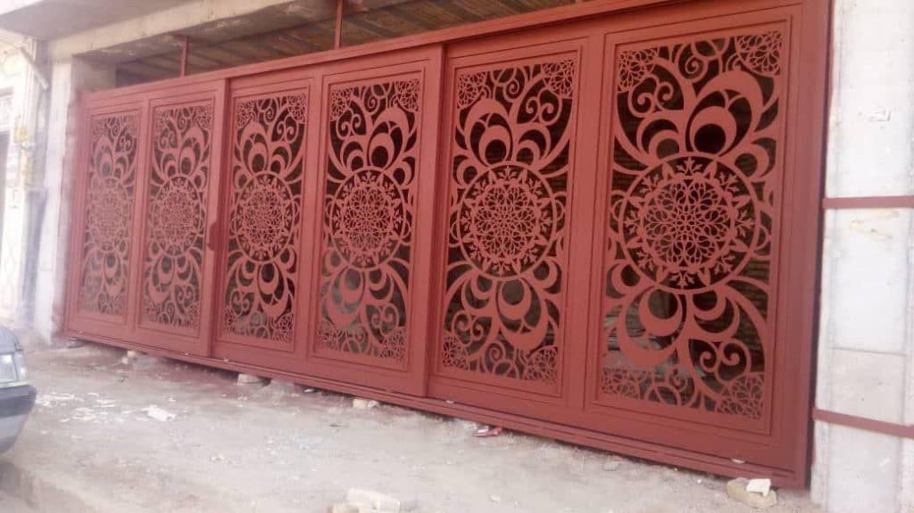 کارگاه برش سی ان سی لیزر ورق و پله گرد آسیا برش کویر در یزد
