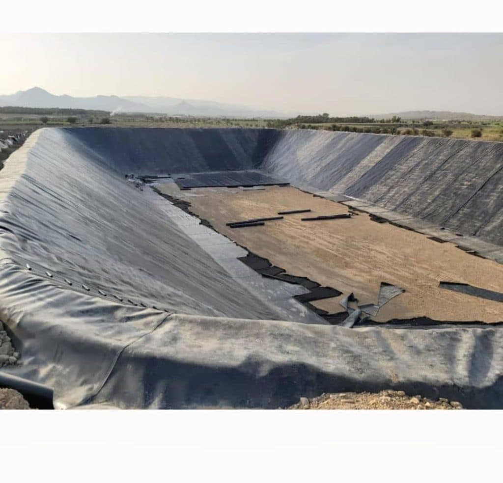 عایق بندی و ساخت استخر کشاورزی شفیعی در اصفهان