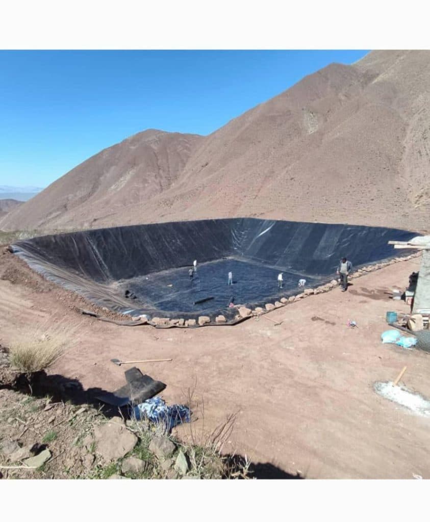 عایق بندی و ساخت استخر کشاورزی شفیعی در اصفهان