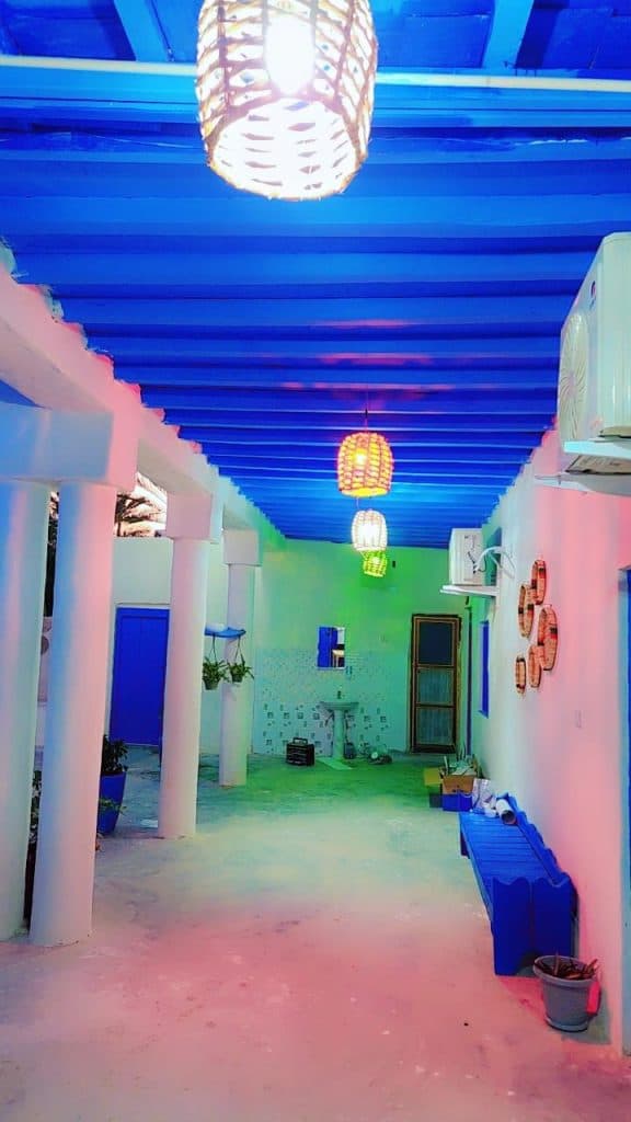 اقامتگاه بلو هاوس در جیجیان قشم