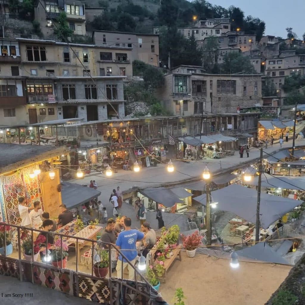 سفره خانه سنتی باران در ماسوله