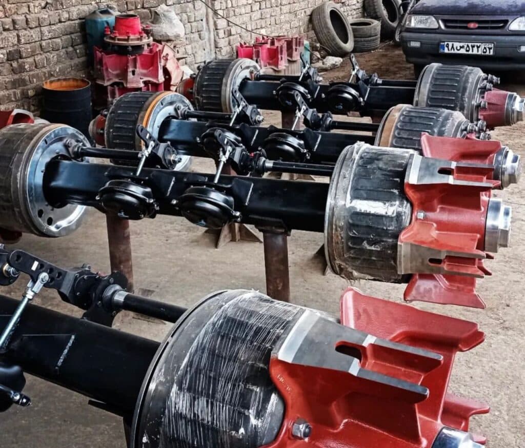 تولید و فروش محور تریلی wolf Mehvar در اصفهان