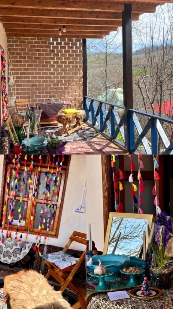 اقامتگاه بومگردی شبره در روستای چورت ساری