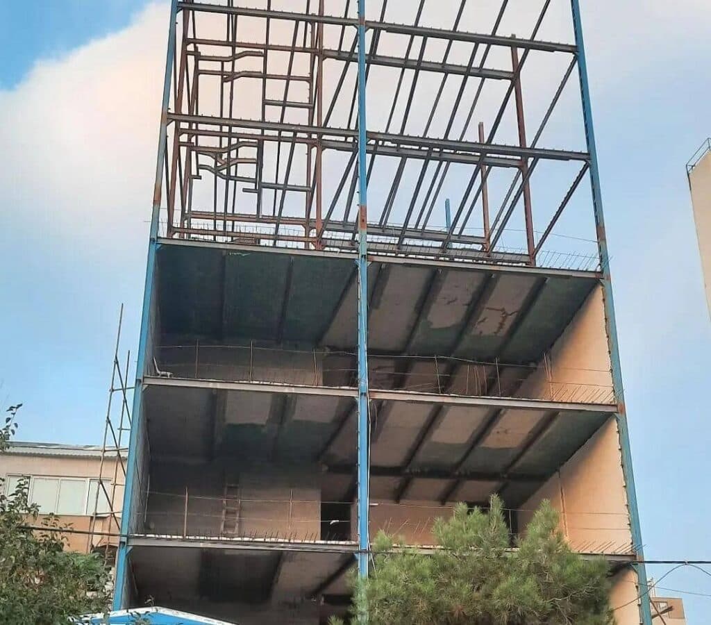 خدمات جوشکاری اسکلت فلزی و سوله گرگان سازه در مشهد