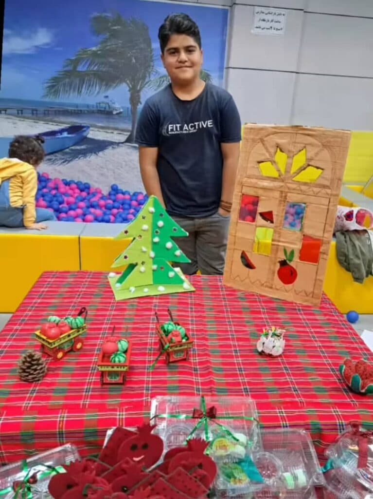 مهد کودک خانه بازی فراز در مهرگان قزوین