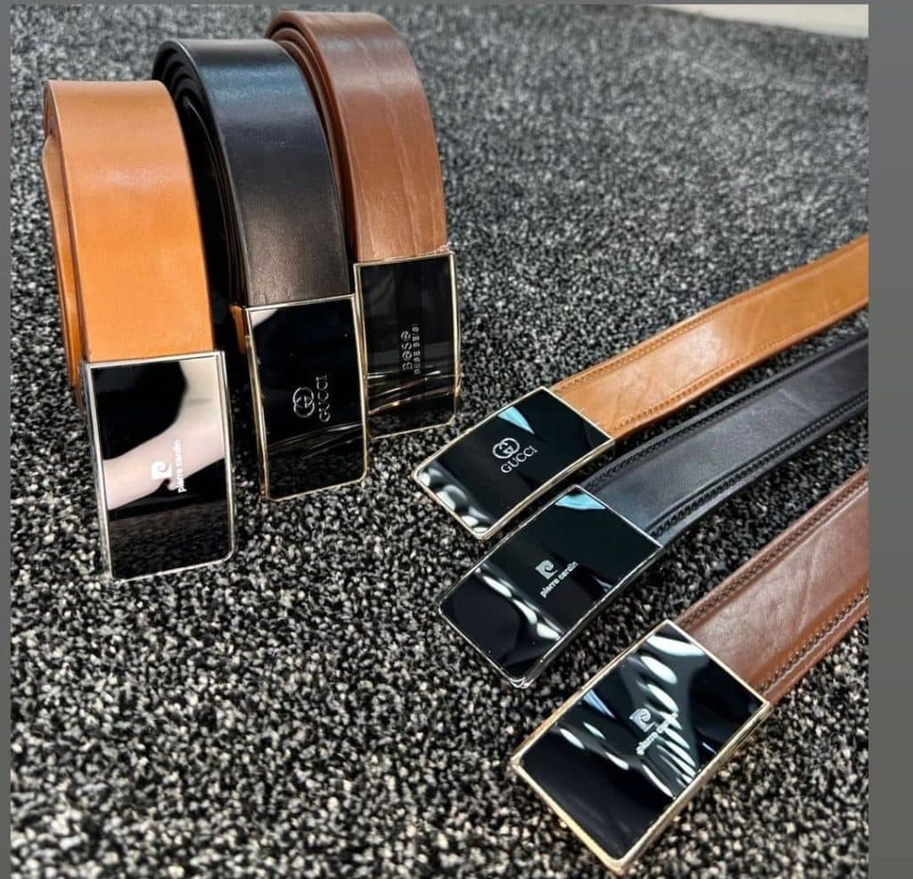 تولید و پخش ست چرمی کیف و کمربند Dennis در تبریز