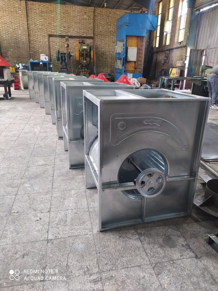 تولیدکننده صنایع تهویه فن میقانی در تهران