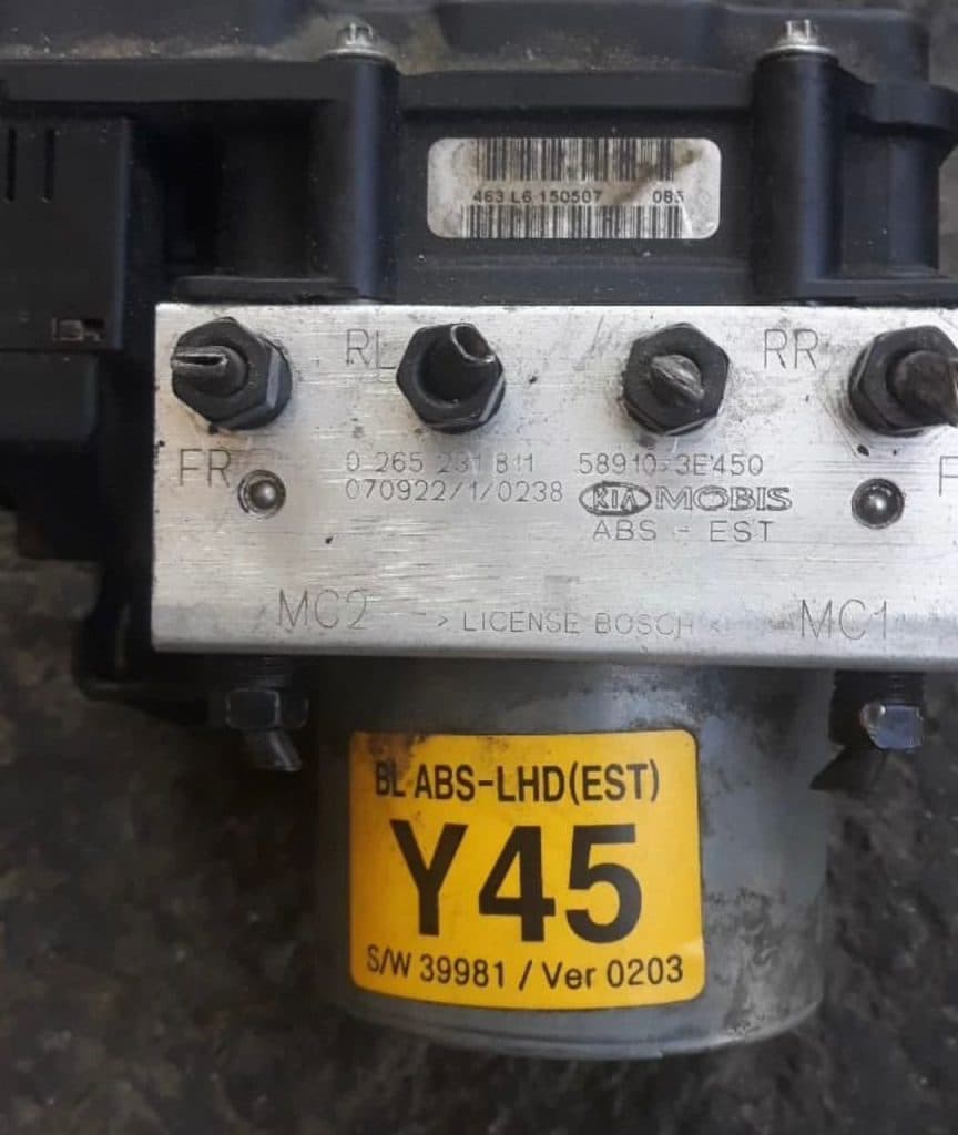 تعمیرات ترمز ای بی اس ABS و یونیت مظفری در شهرکرد