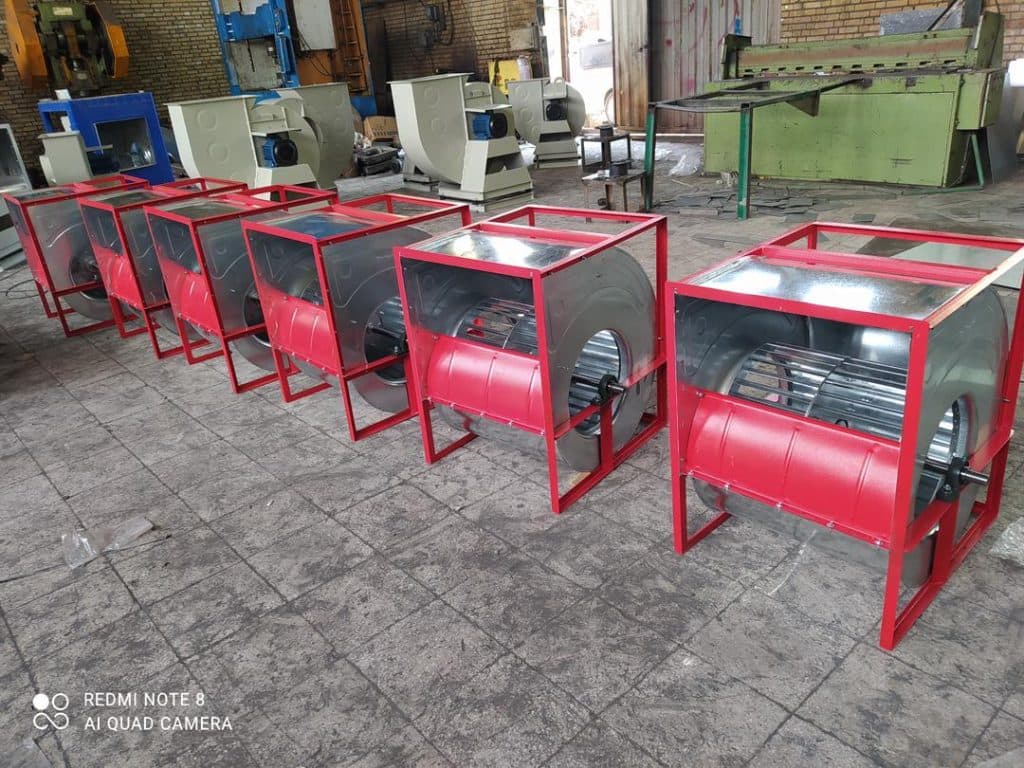 تولیدکننده صنایع تهویه فن میقانی در تهران