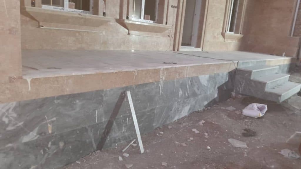 کاشی کاری و سنگ کاری فرشید بیگ زاده در اردبیل