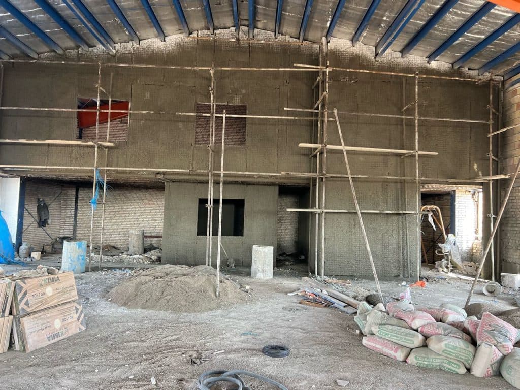 فروش و نصب تریدی پانل شاتکریت دیوار پیش ساخته حیدری در تهران