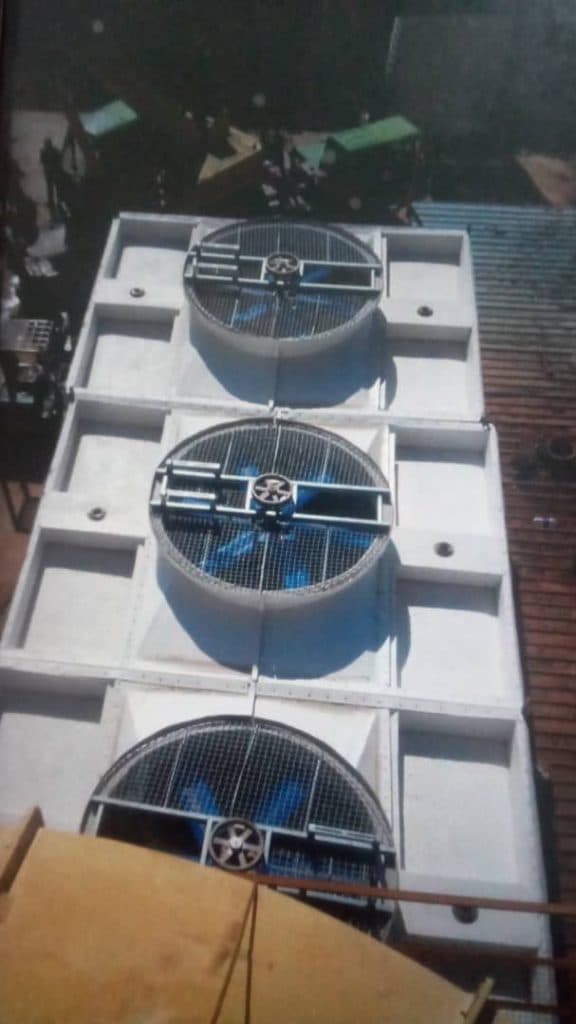 تولیدی برج خنک کننده فایبرگلاس کریمی در بینالود