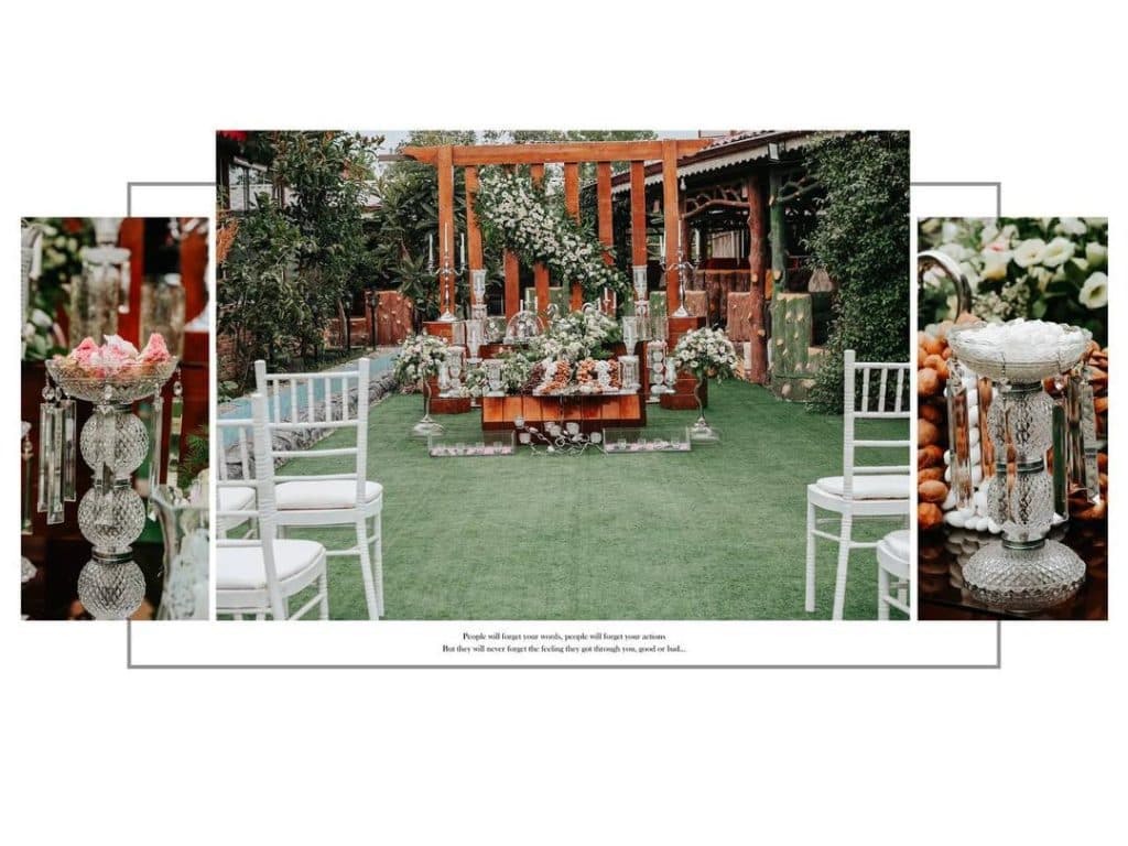 باغ تالار ققنوس گیلان در شفت