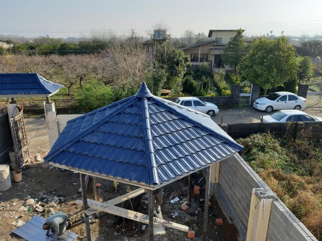 اجرا شیروانی و سوله ایران سقف در اردبیل