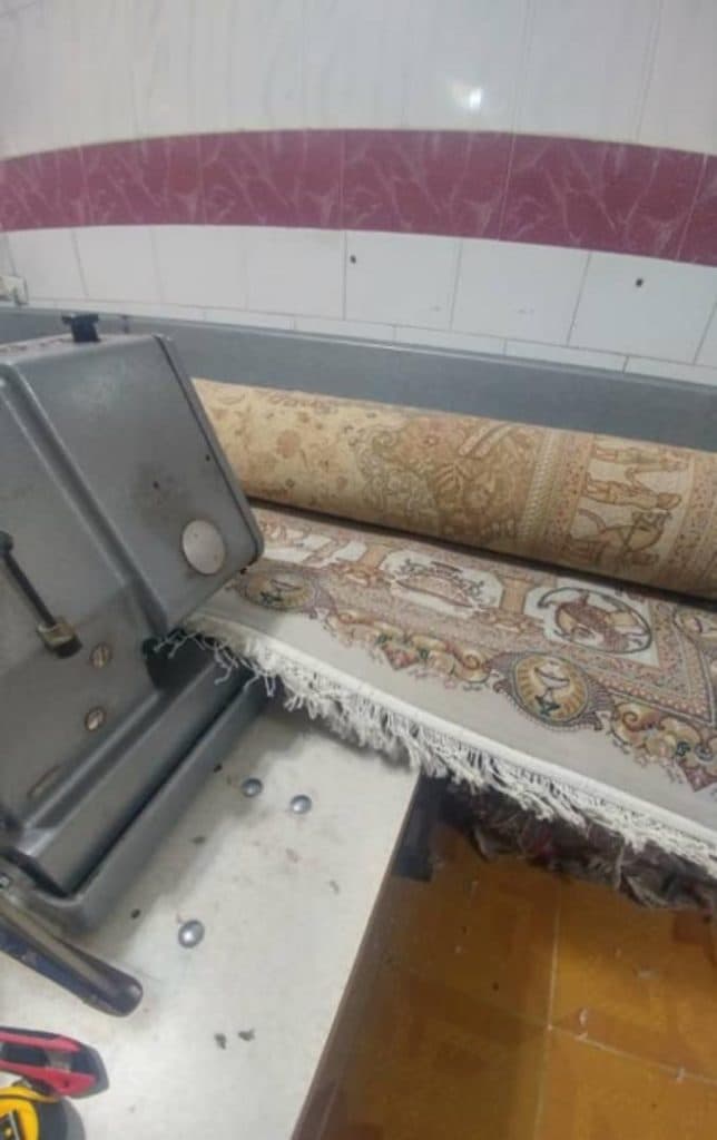 قالیشویی نفیس پرهام در رشت