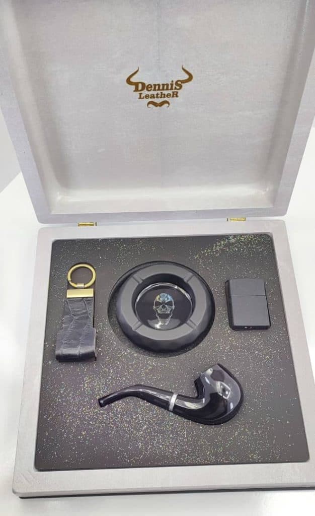تولید و پخش ست چرمی کیف و کمربند Dennis در رشت