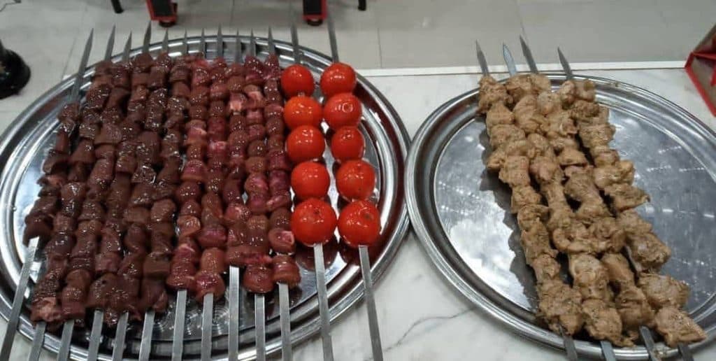 کته کبابی عرشیا در تنکابن