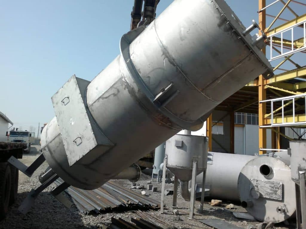 ساخت مخازن استیل شریفی در شهرکرد