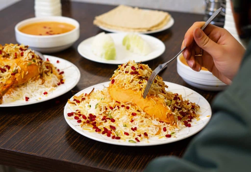 رستوران حاج محمد چلوپز در تبریز