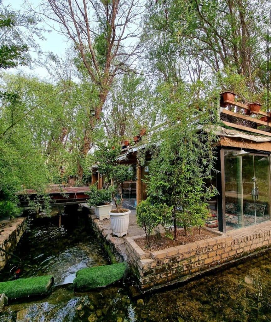 رستوران شاندیز مرشد در دشت ارژن شیراز