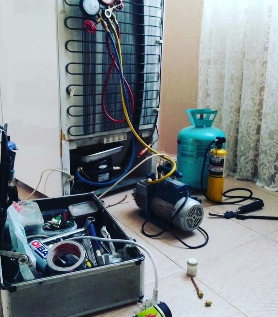 تعمیر کولر و یخچال مسعود معینی در لاهیجان