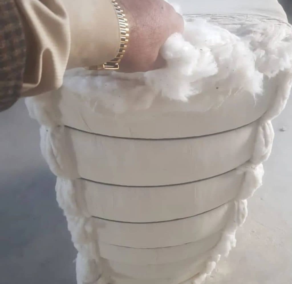 تولید و فروش محلوج پنبه و وش پنبه داران خراسان در بجنورد