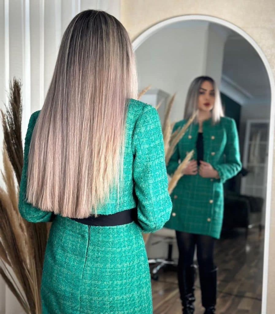 آموزش و خدمات تخصصی رنگ و لایت مو مبینا قاسمی در فرشته تهران