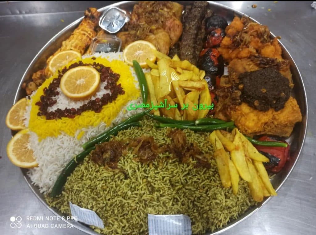 رستوران و بیرون بر سرآشپز مصری در بوشهر