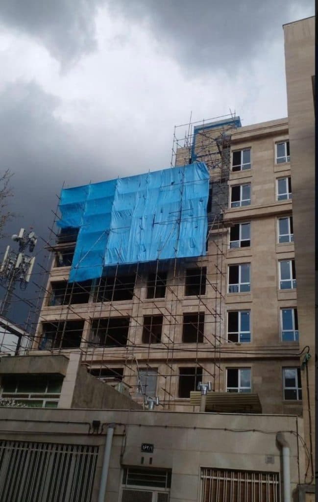 داربست فلزی عمرانی در مشهد