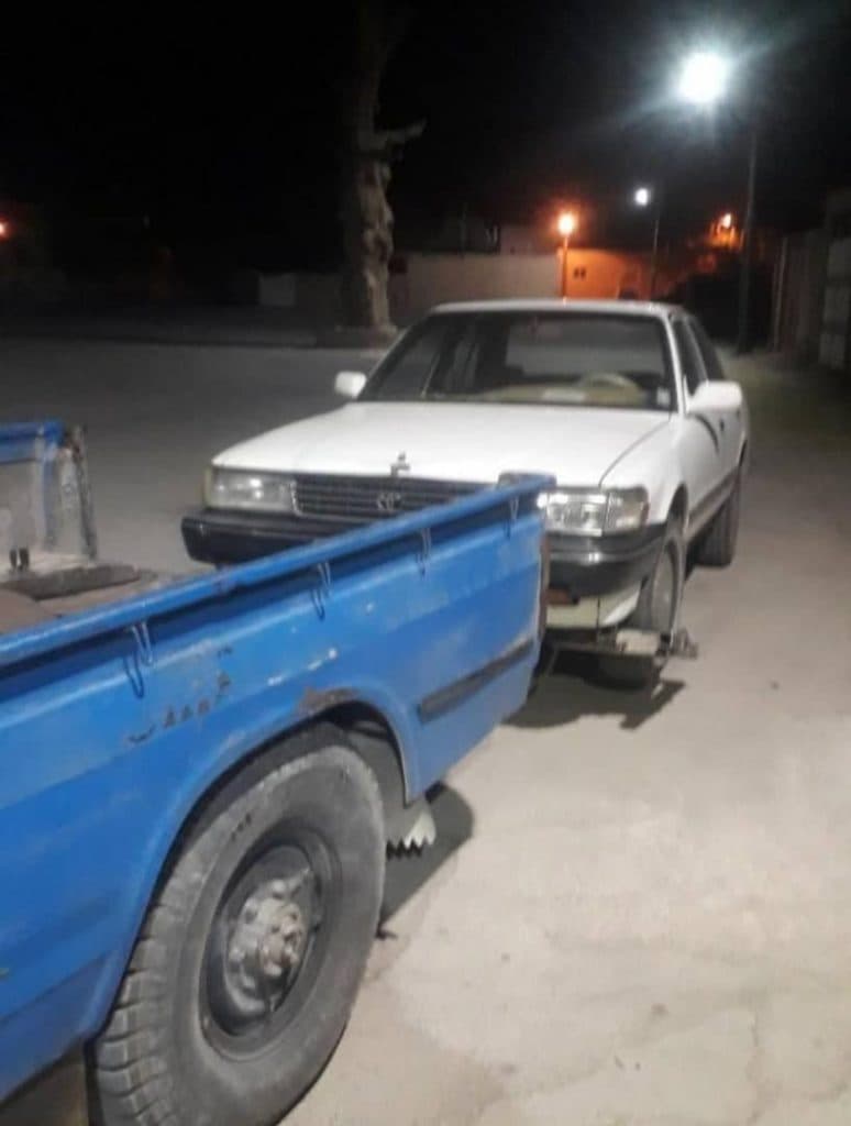 امدادخودرو و یدک کش پارس در مهریز