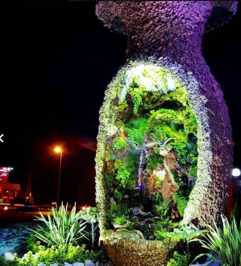 اجرای آبنما دیواری و میدانی اسدی در آبادان