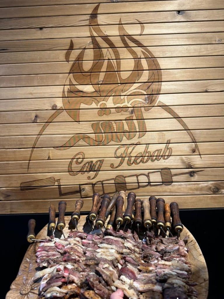 جاغ کباب آتش در تبریز