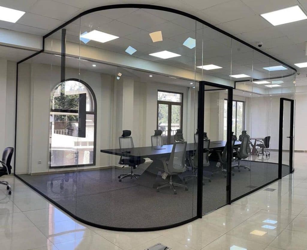 تولید و طراحی و اجرا پارتیشن اداری دیکا آسیا در تهران
