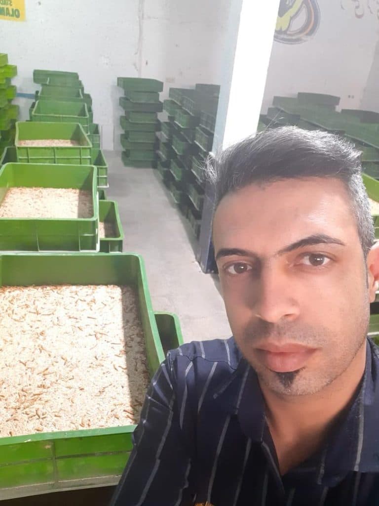 آموزش و تکثیر میلورم مهندس شهیدی در یزد