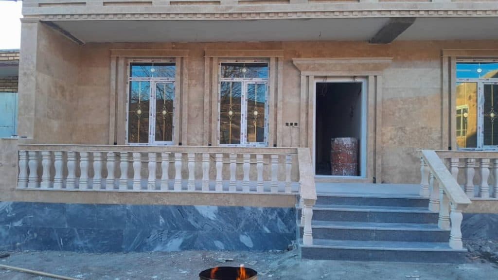 کاشی کاری و سنگ کاری فرشید بیگ زاده در اردبیل