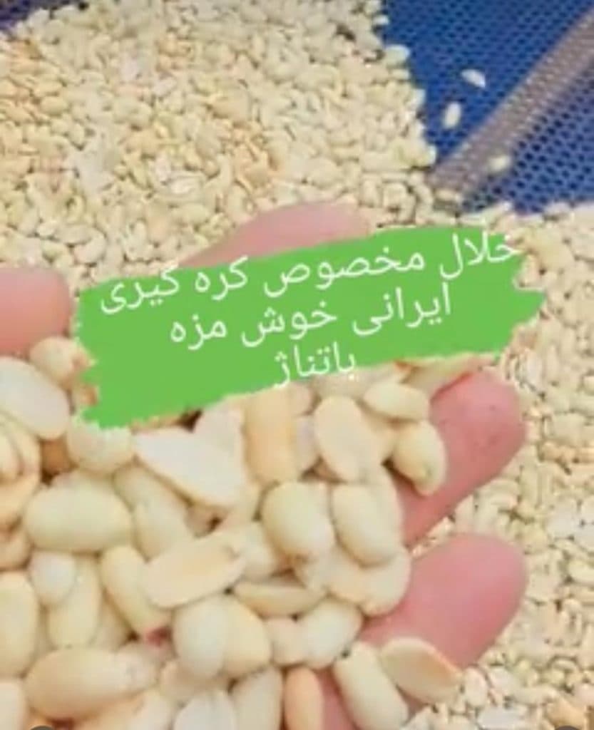 فروش آنلاین بادام زمینی صدرا آران در تبریز