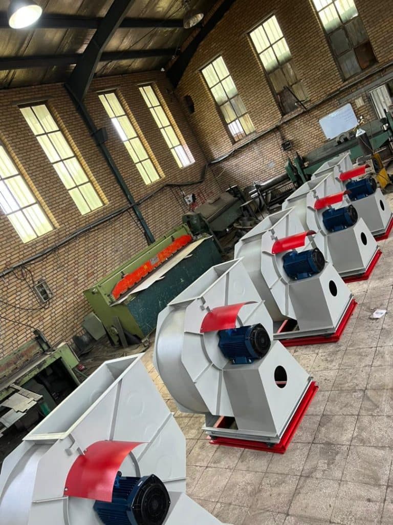 تولیدکننده صنایع تهویه فن میقانی در تهران