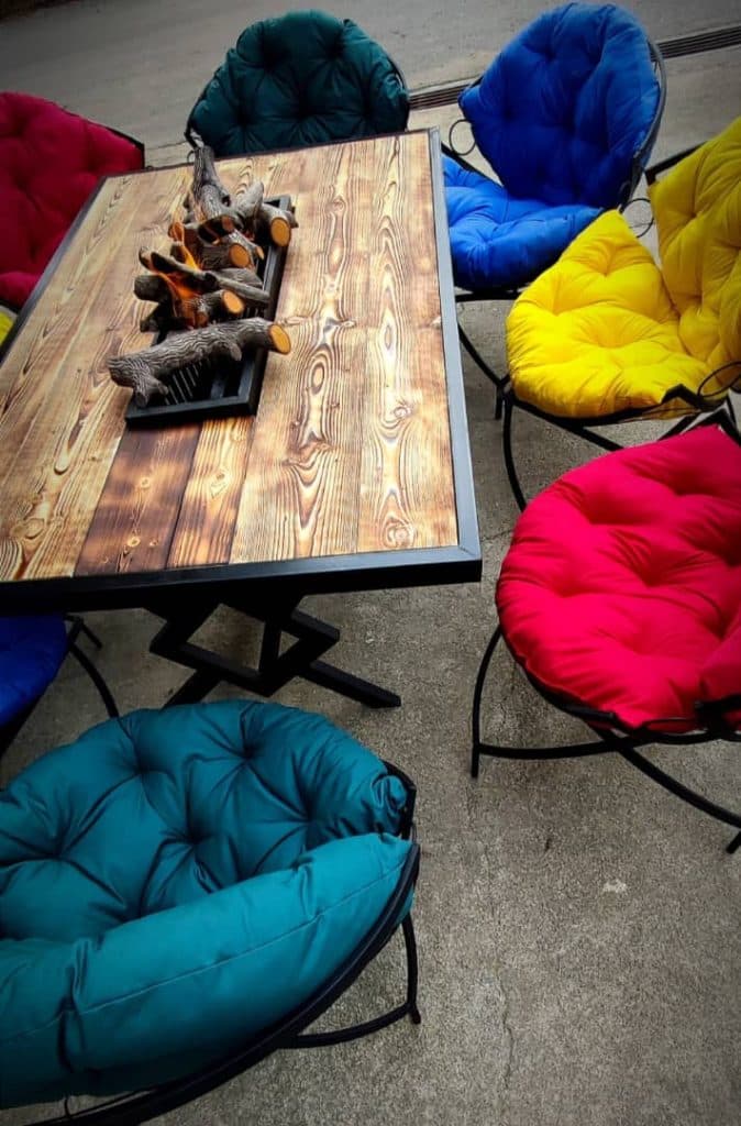 تولید و فروش میز و صندلی باغی گرند ویلا در گرگان