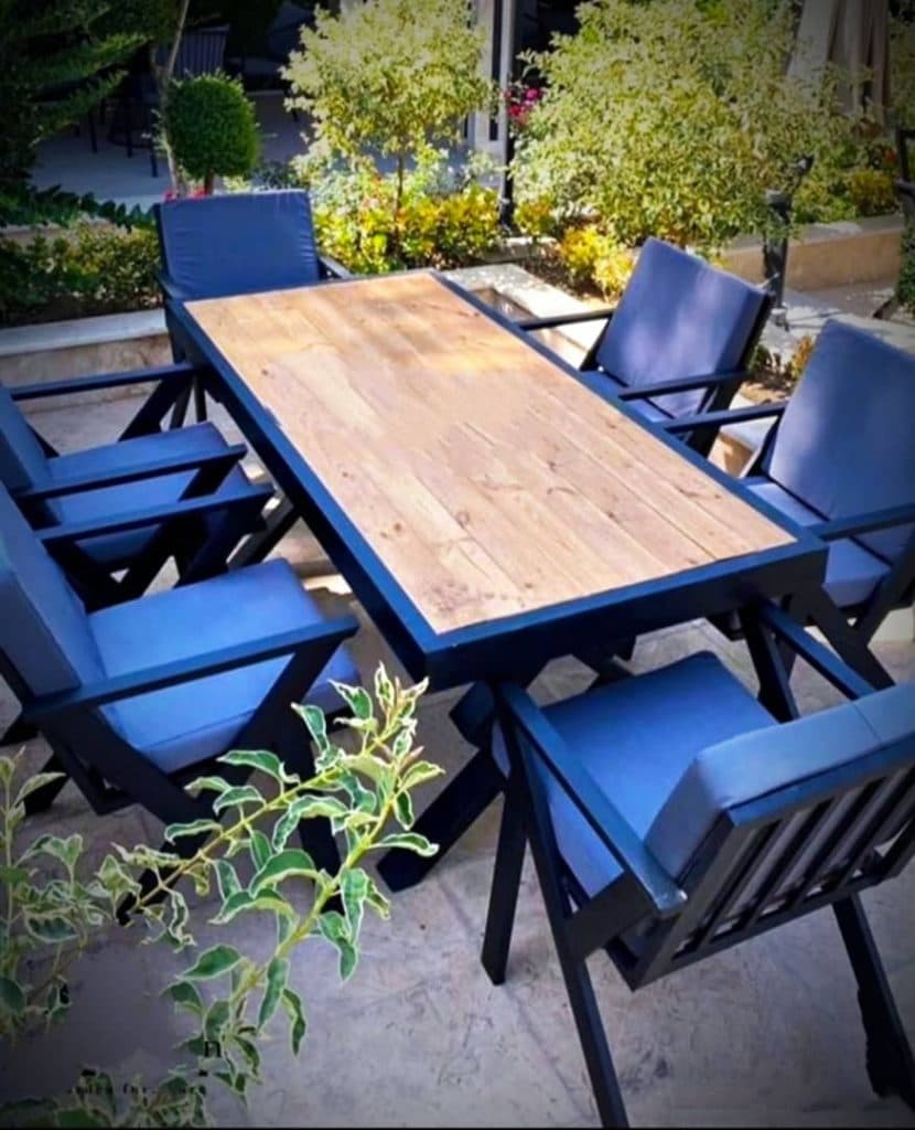 تولید و فروش میز و صندلی باغی گرند ویلا در گرگان