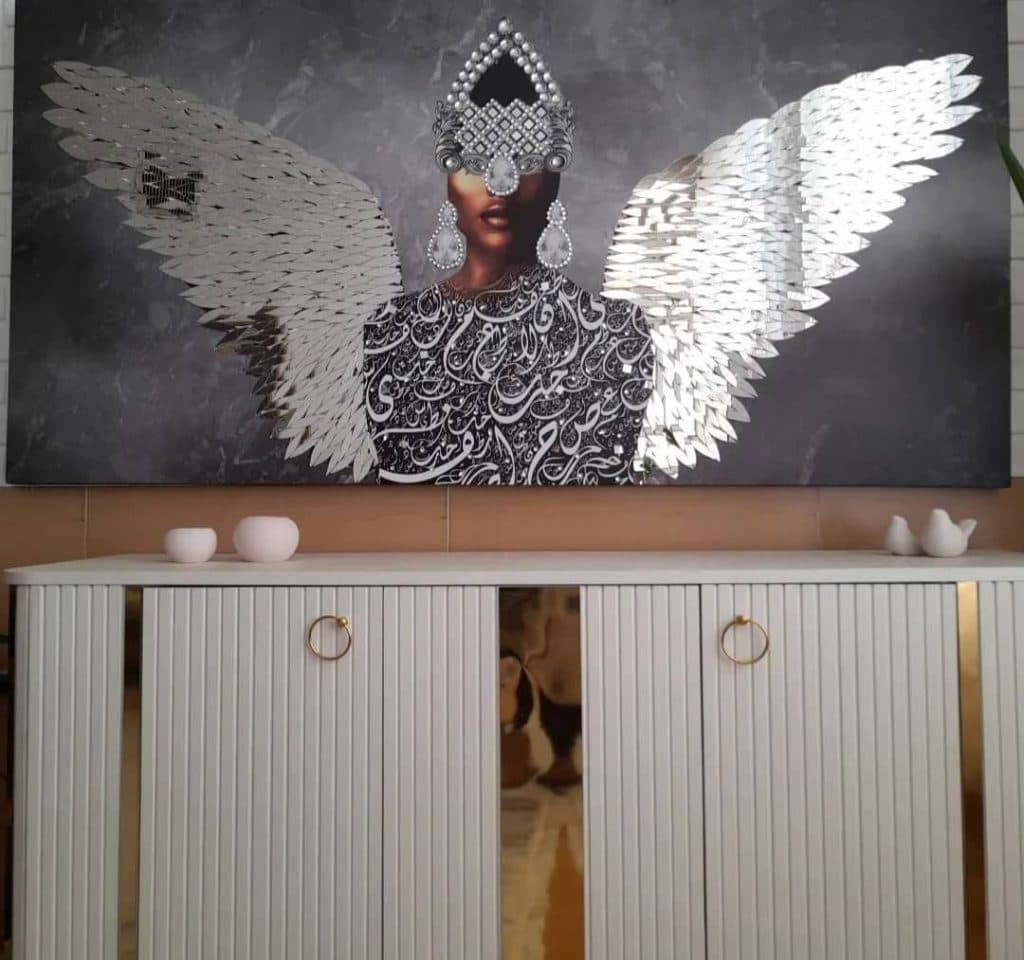 اجرای تابلو برجسته گالری شهرزاد در شیراز