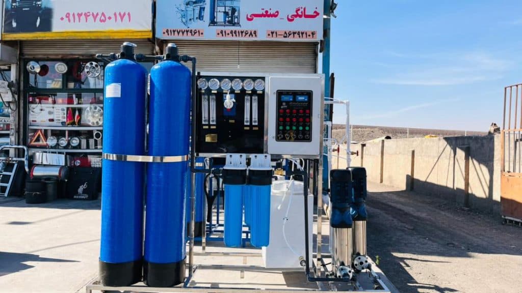 ساخت و فروش دستگاه تصفیه آب صنعتی و نیمه صنعتی آذین اطلس در زاهدان