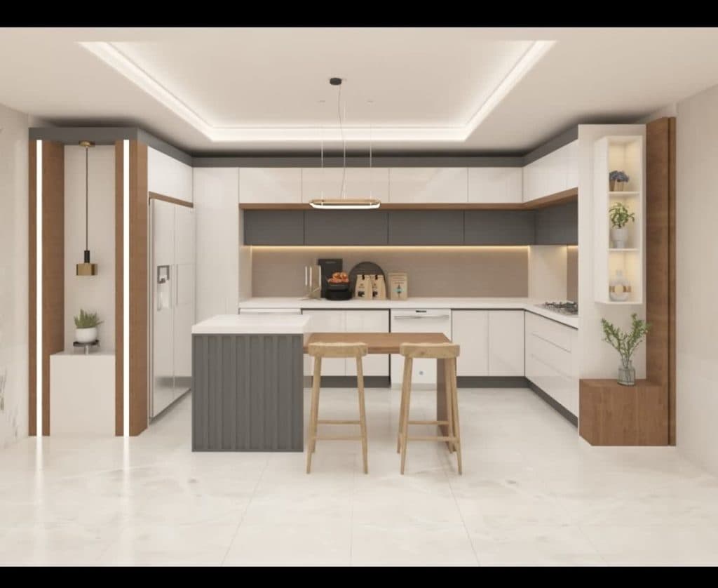 دکوراسیون داخلی نوین سیستم کیان در پرند