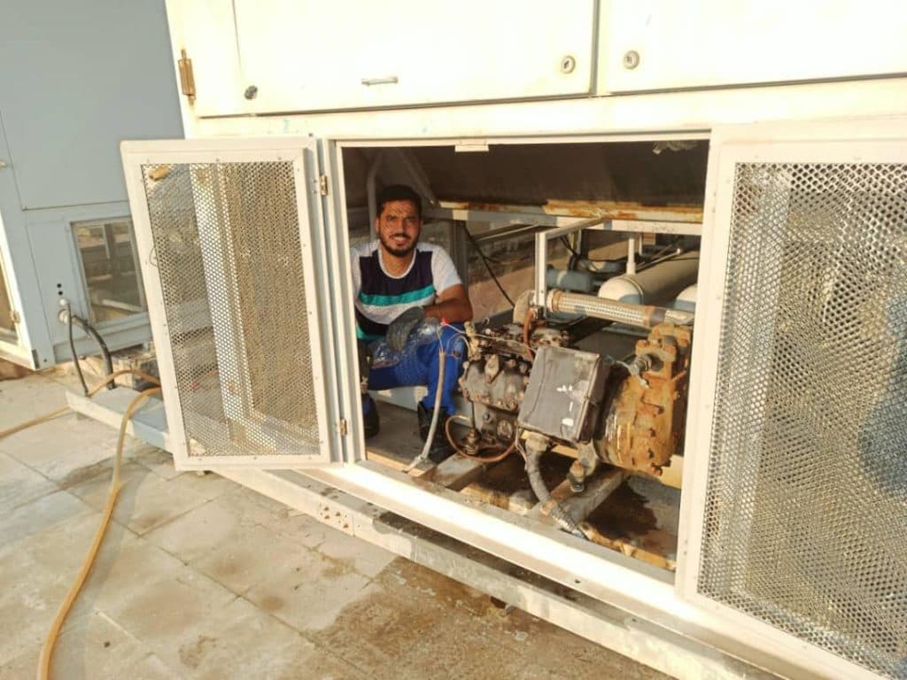 نصب و تعمیر کولر اسپلیت بلوکی در کنگان
