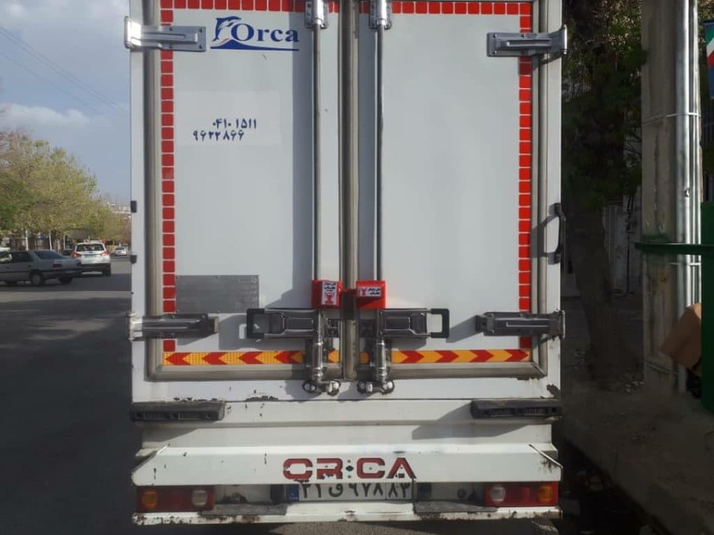 طراحی و تولید قفل کانتینر و یخچال عقاب در شیراز