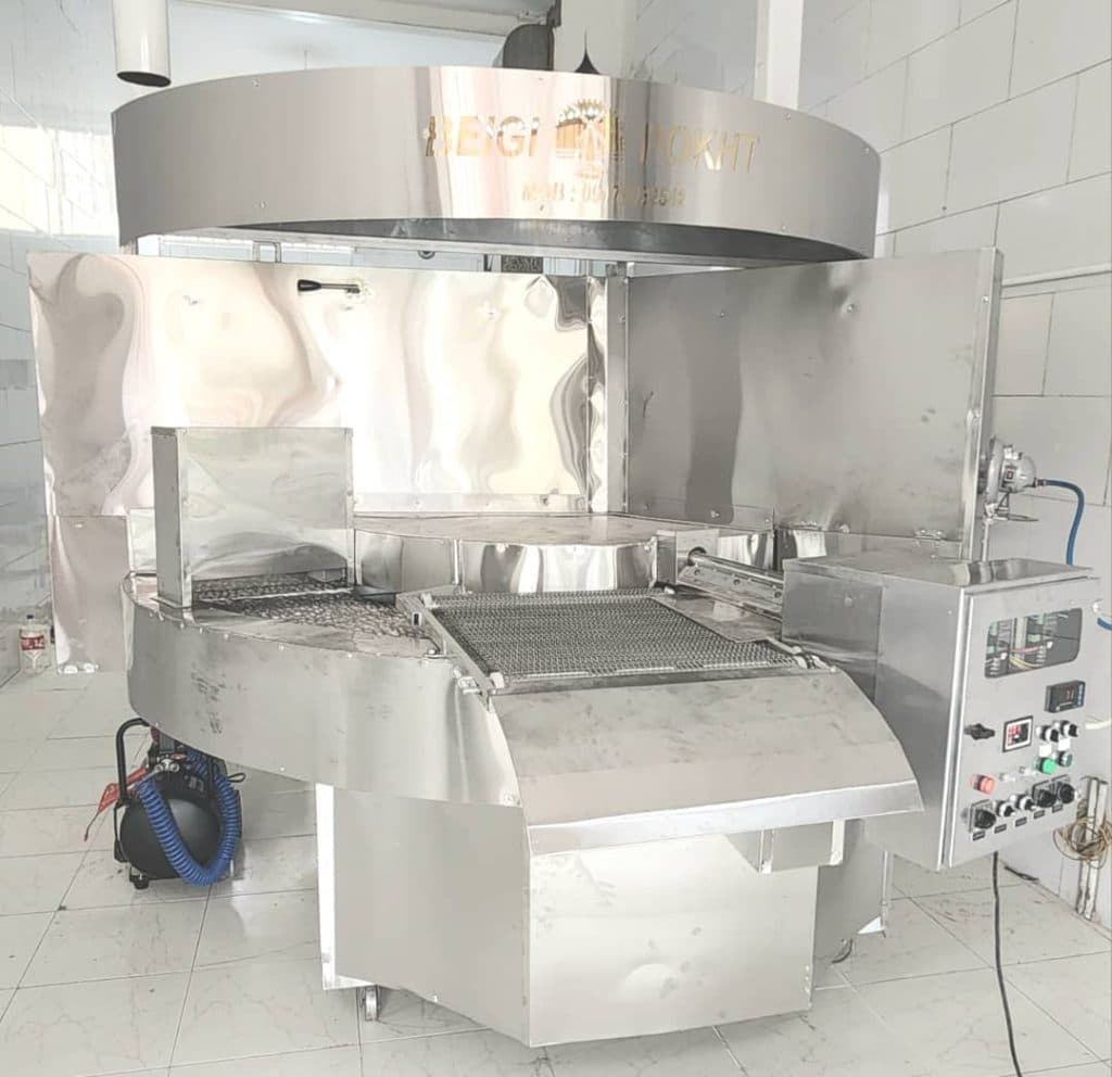 ساخت دستگاه نانوایی بیگی در شیراز