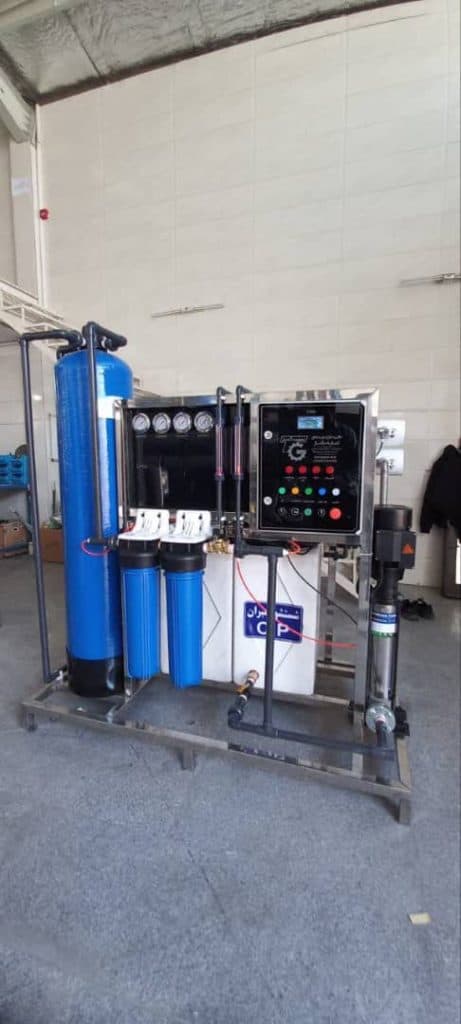 ساخت و فروش دستگاه تصفیه آب صنعتی و خانگی تصفیه گستر قم