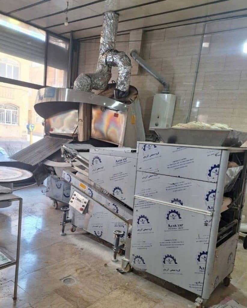 فروش و خدمات پس از فروش ماشین آلات دستگاه نانوایی آذریاپ در شهر جدید اندیشه