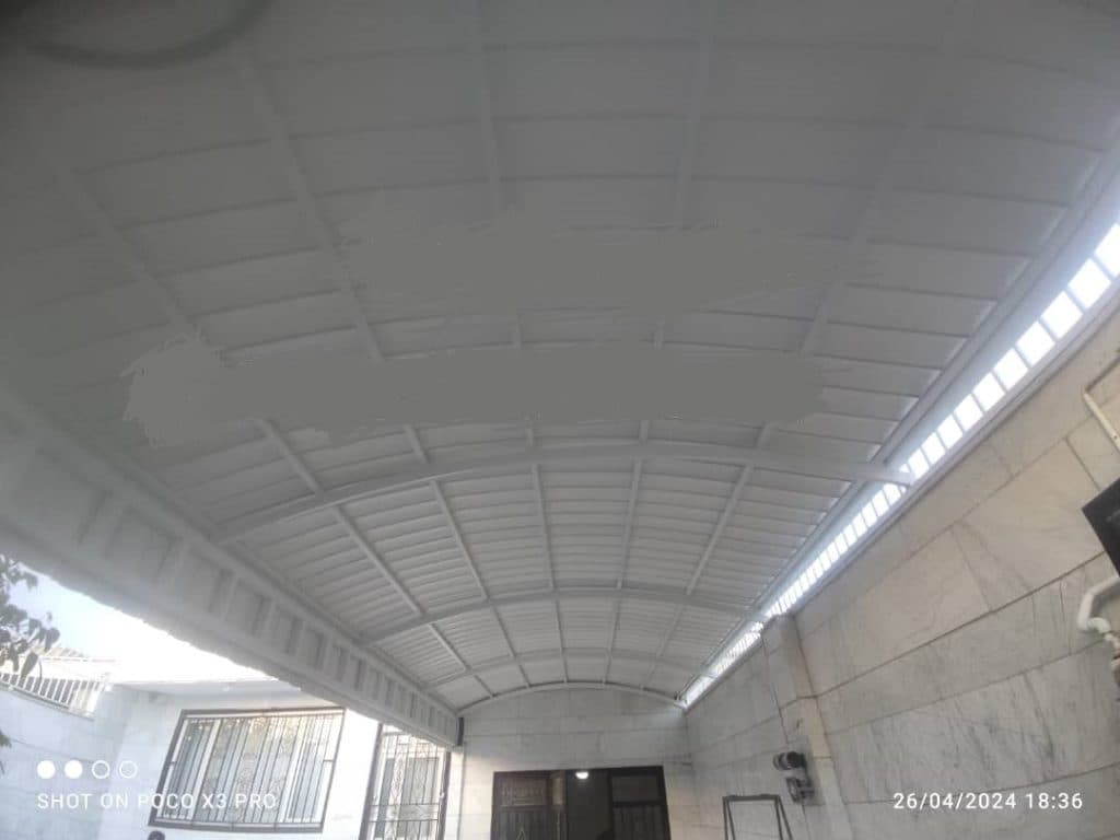 تولید و طراحی سایبان ماشین دنا در اصفهان