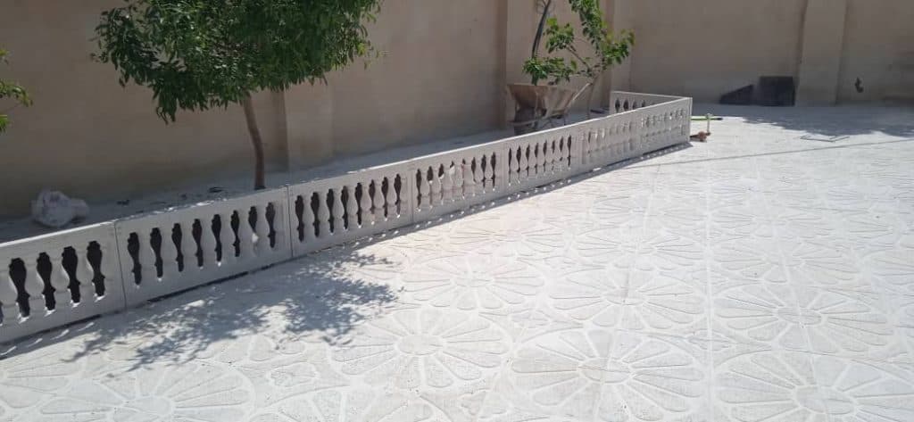 کارگاه تولیدی سنگ مصنوعی نجفی پور در تاکستان